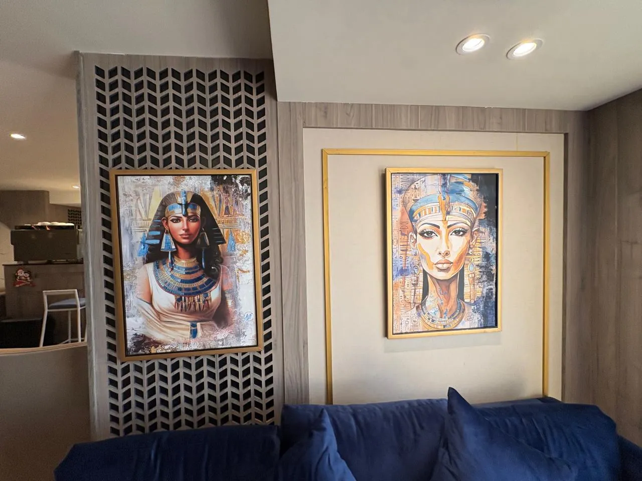 Lounge aboard the Royal Liberty Nile cruise